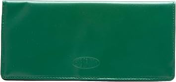 Big Skinny Womens Executive Leather Bi-Fold Checkbook Slim Wallet, Holds Up to 40 Cards
