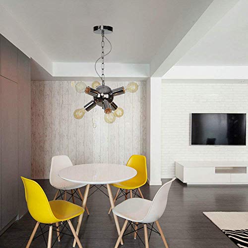 Belief Rebirth Sputnik Lampadario Cromo soffitto a...