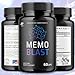 Memo Blast Capsules, Official MemoBlast Supplement Pills with All Natural Ingredients, Advanced Memo Blast Optimal Brain Health & Wellness Support with Premium Vitamins for Women & Men (60 Capsules)