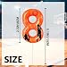 Nuome Basketball Themed Number 8 Birthday Candle - Sports Style Cake Topper for Birthday Decorations Supplies, Basketball Party Favors (Basketball Theme, 8)
