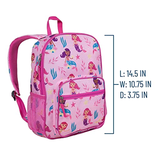 Wildkin Day2Day Kids Backpack Bundle With Lunch Box Bag (Groovy Mermaids) #TOP5