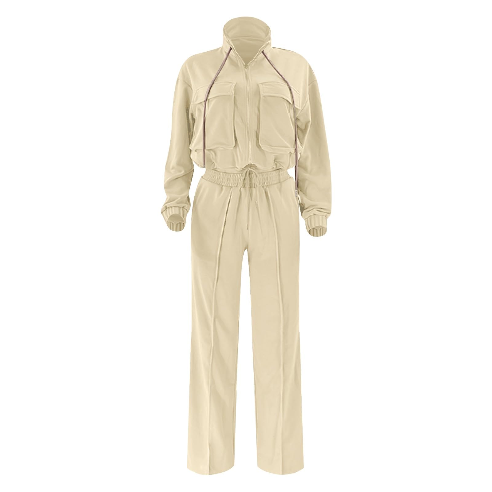MJGkhiy Conjunto deportivo de mujer 2 piezas casual dos piezas completo jersey + pantalones deportivos pantalones chándal mujer invierno pantalones jogging invierno conjunto conjuntos conjuntos de