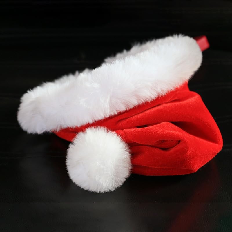 Miniatura 3 de SUMAG Bolsa de cambio (sombrero de Navidad, mediana) Los trucos de magia aparecen desaparecer la magia para magos, ilusiones de escenario, calle,