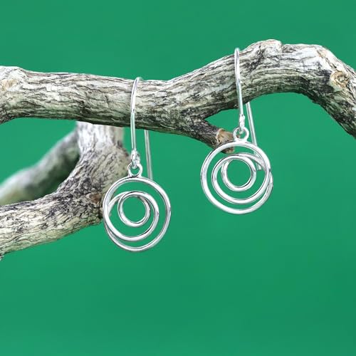 Boma Jewelry Spiral Dangle Earrings3