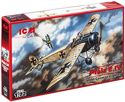 ICM Models Pfalz E.IV WWI German Fighter Building Kit
