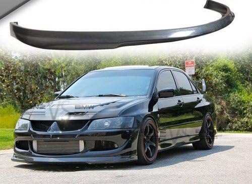 Body Parts USA - Mitsubishi EVO 8 VIII EVO Type-TS PU FRONT Bumper Lip Spoiler 03 04 05