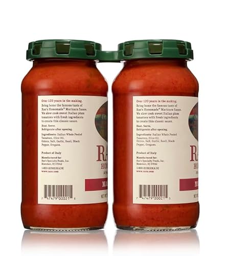 Premium All-Natural Marinara Sauce – Homemade Style Tomato Pasta Sauce,
