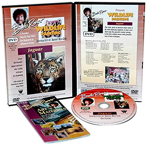 Weber Ross DVD Wildlife Painting Jaguar 40 Minute