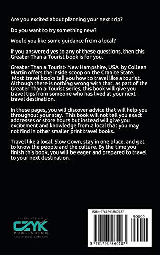 Greater Than A Tourist- New Hampshire Usa: 50 Travel Tips From A Local (Greater Than A Tourist United States) #TOP1