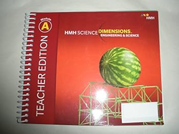 Unknown Binding HMH Science Dimensions Engineering & Science Teacher Edition Module A Book
