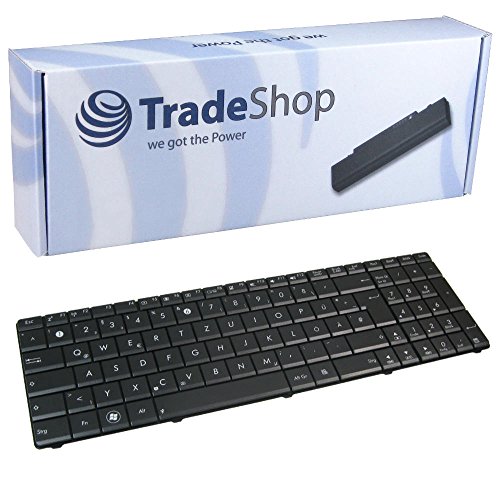 Produktbild von Deutsche QWERTZ-Laptop-Tastatur – Ersatz Für Asus A55, A73, B53, F55, F75, K53, N53, X54, X55, X61 & Viele Mehr – Schwarz, Originalgetreu