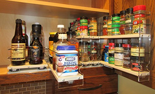 Vertical Spice - X11 Bundle Dc - Spice Rack/Storage Organizers - 3 Product Combination Kit (222X2X11, 33X1X11 & 6X1X11) - All Units Made In Usa #TOP2