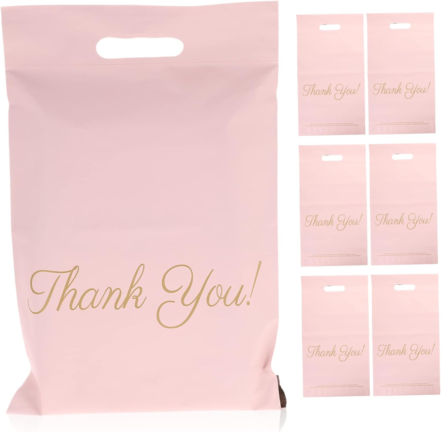 NUOBESTY 100pcs Clothes Shipping Bags Thicken Packaging Strong Sealing Tape Express Pouches for Secure Clothing Mailing and