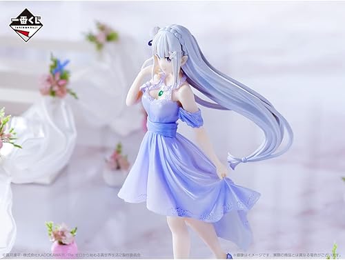 Miniatura 3 de Re:Zero - Comenzando la vida en otro mundo - Emilia (Dreaming Future Story), Estatua coleccionable de Bandai Spirits