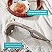 Homedics Percussion Action Massager with Heat | Adjustable Intensity, Dual Pivoting Heads | 2 Sets Interchangeable Nodes, Heated Muscle Kneading for Back, Shoulders, Feet, Legs, & Neck