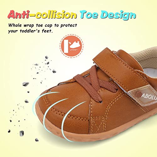 Qfh Toddler/Little Kid Boys Girls Shoes Running Sports Sneakers Boys Sneakers Girls Sneakers A-Brown 5.5-6 Toddler #TOP3