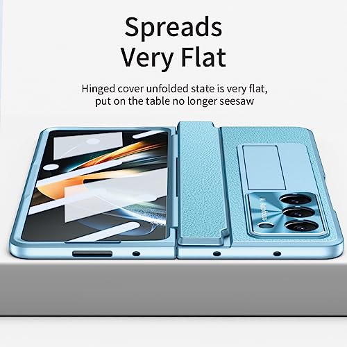 Coque Samsung Z Fold 5 antichoc charnière 360 et béquille cachee