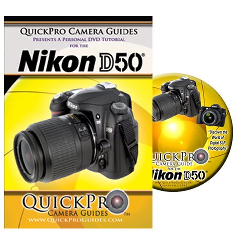 Preisvergleich Produktbild Nikon D50 Instructional DVD by QuickPro Camera Guides