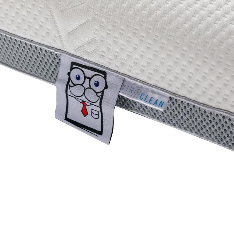 Poduszka RELAXITY CLASSIC marki PAN MATERAC, do spania, piankowa, pianka termoelastyczna, pokrowiec Viro Clean do prania w 40 stopniach Celsjusza