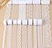 ilauke 46 Yards White Lace Ribbon 14 Rolls Vintage Lace Trims 0.6 to 2.1 inch Ribbon Laces with Assorted Pattern for Sewing, Crafts, Wedding Decor, Flower Ribbons, 3.28 Yards Each