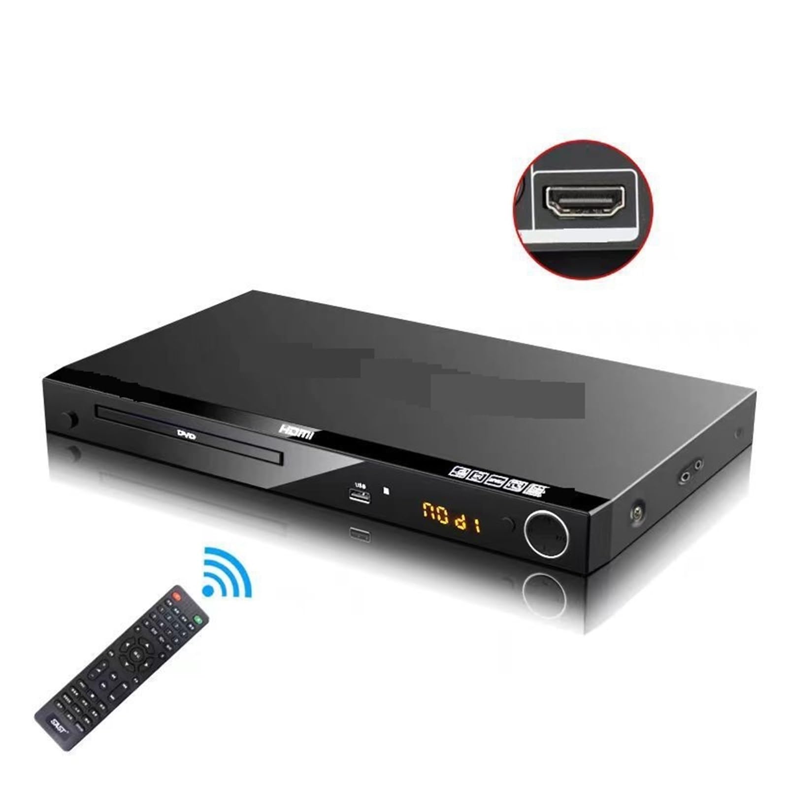Inicio DVD Aprendizaje Infantil Reproductor De Películas BLU-Ray HD EVD Reproductor Multifunción VCD CD-ROM Compacto Fácil Uso