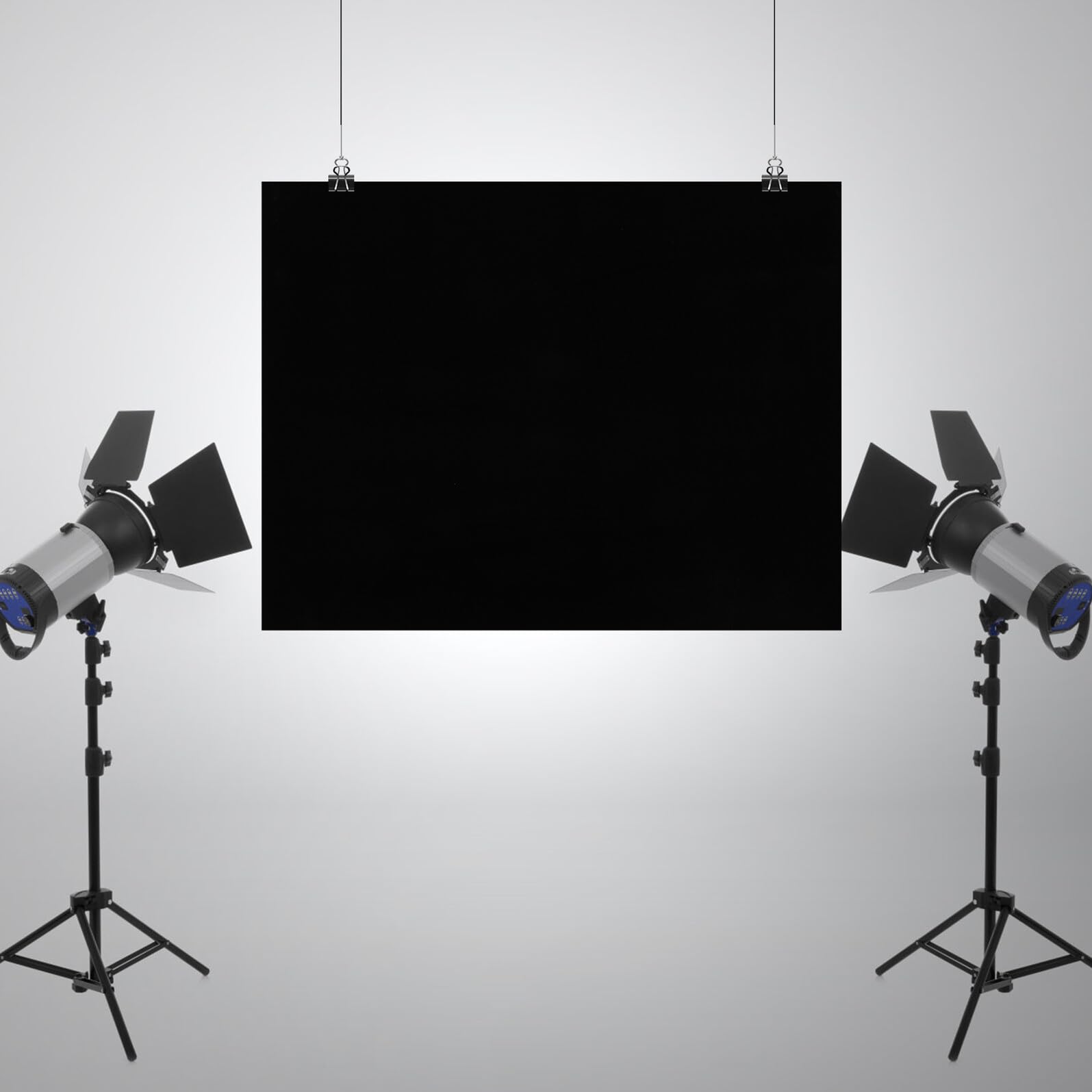 Telo Fondo Fotografico Nero Floccato, Superficie Liscia | Lavabile e Resistente All’usura, per Riprese Video e Fondali Cinema e Televisione