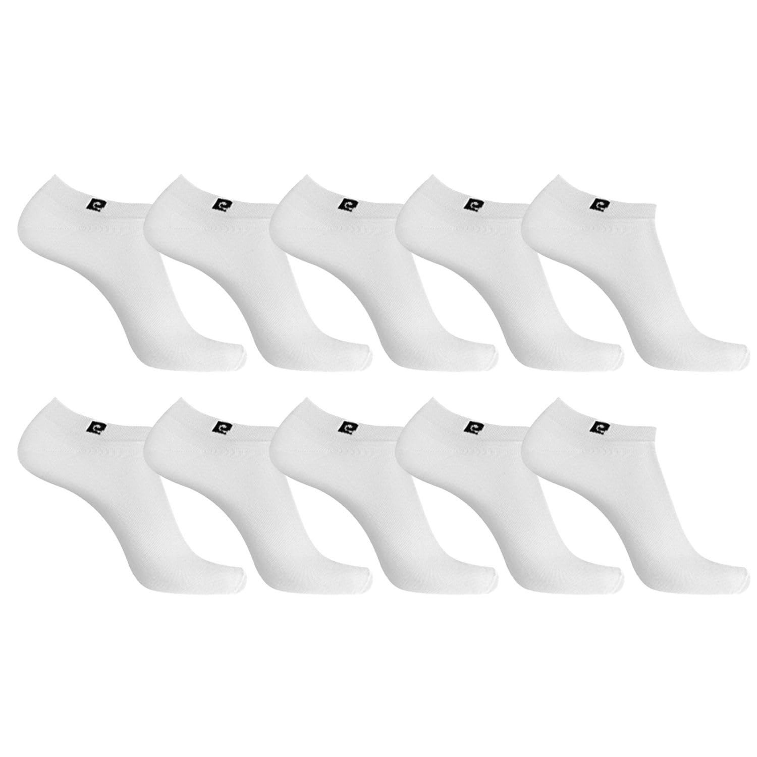 pierre cardin underwear Chaussette Homme Coton Peigné - Lot de 10 - Chaussettes Basses Homme, Confortables & Respirantes