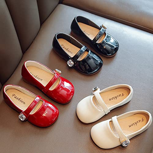 Toddler Girls Mary Jane Dresses Shoes Party Princess Ballet Shoes Round Toe Buckle Dress Shoes Toddler Shoes2
