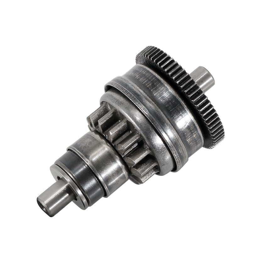 Starter Bendix for Honda SA50 AF16/3H1/AF22, SA50P 3H1, SA50S AF21, SFX50 AF46/AF37/AF39, SFX50MM AF37/AF39 (14T/63T) Metal Cranking Starter Motor Part