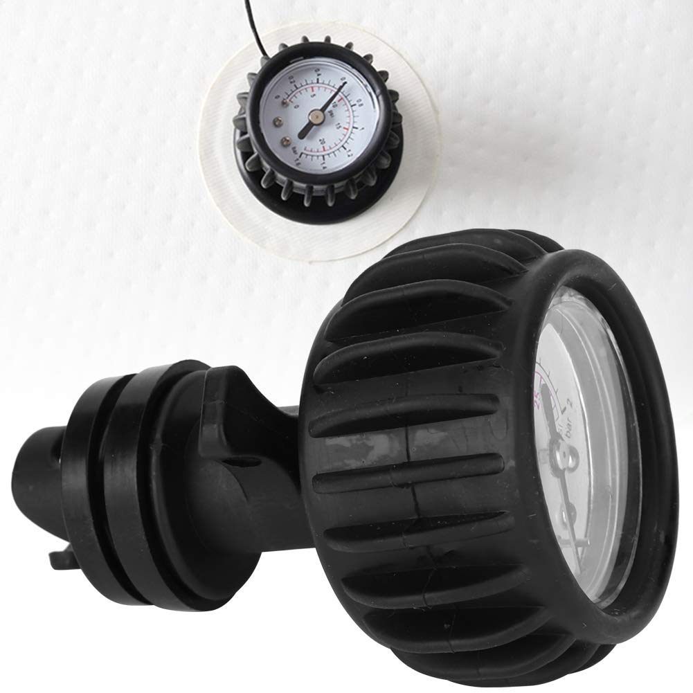 Schlauchboot Luftdruckmesser Barometer mit Handpumpe 30PSI f¨¹r Kajak Kanu Boot - Luftdruckpr¨¹fer und Messger?t f¨¹r Flo? Fischerboot