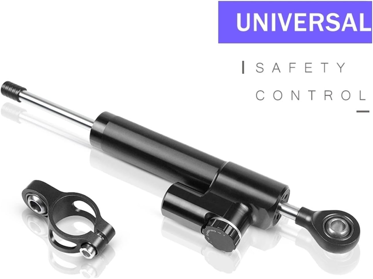 For Suzuki GSF GSF650 GSF1200 GSF1250 Bandit SV650 SV1000 GSX1400 SV Motorcycle Adjustable Steering Stabilizer Damper(SL BK)