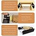 Honeycomb Packing Paper Roll Dispenser, Heavy Duty Kraft Wrapping Paper Dispenser Holder, Manual Bubble Paper Filling Machine Cutting Tool for Small Business