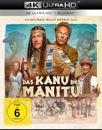 Das Kanu des Manitu. UHD + Blu-ray