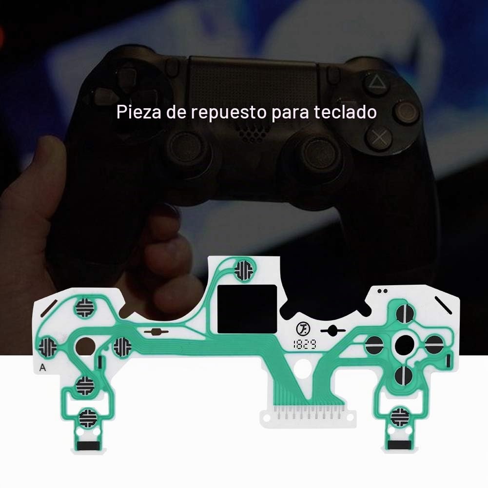 Tangxi - Película conductora para PS4, 10 Piezas de Repuesto para reparación de película conductora para PS4, Controlador de Teclado Pieza de Repuesto para mandos PS4