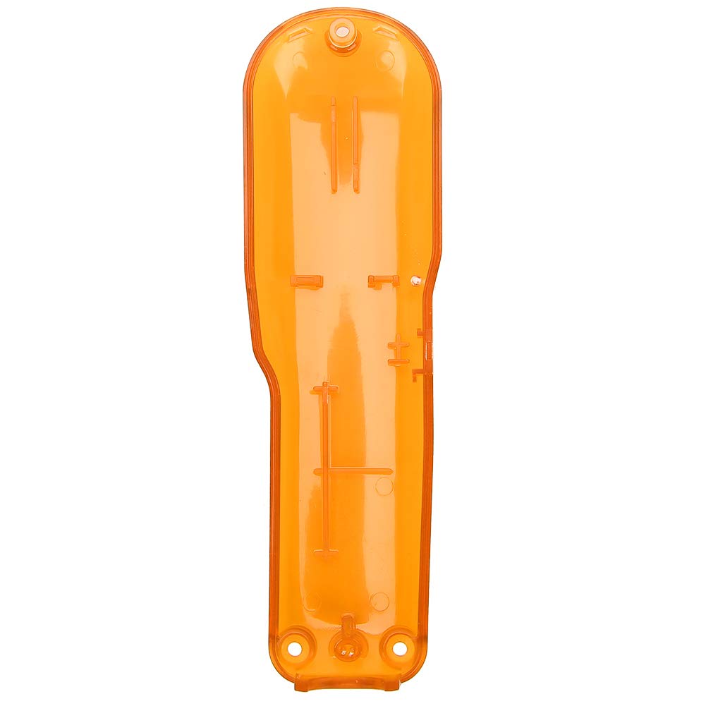 Hair Clipper Cover for, Professional Hair Clipper Replacement Cover Electric Hair Cutter Trimmer Cover Shell (transparent orange)