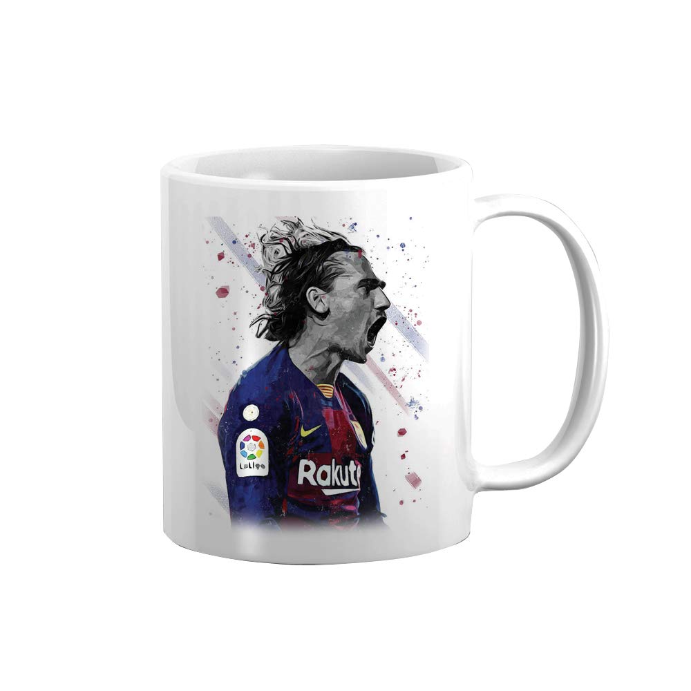 Dubiz Coffee Mug Antoine Griezmann Barcelona art - White