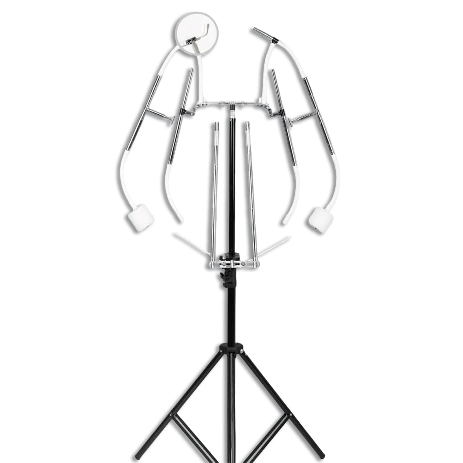 YNBSHGAA Adjustable Dress Form for Display, Photography Mannequin with Steady Stand for Pants and Clothing Rack,A