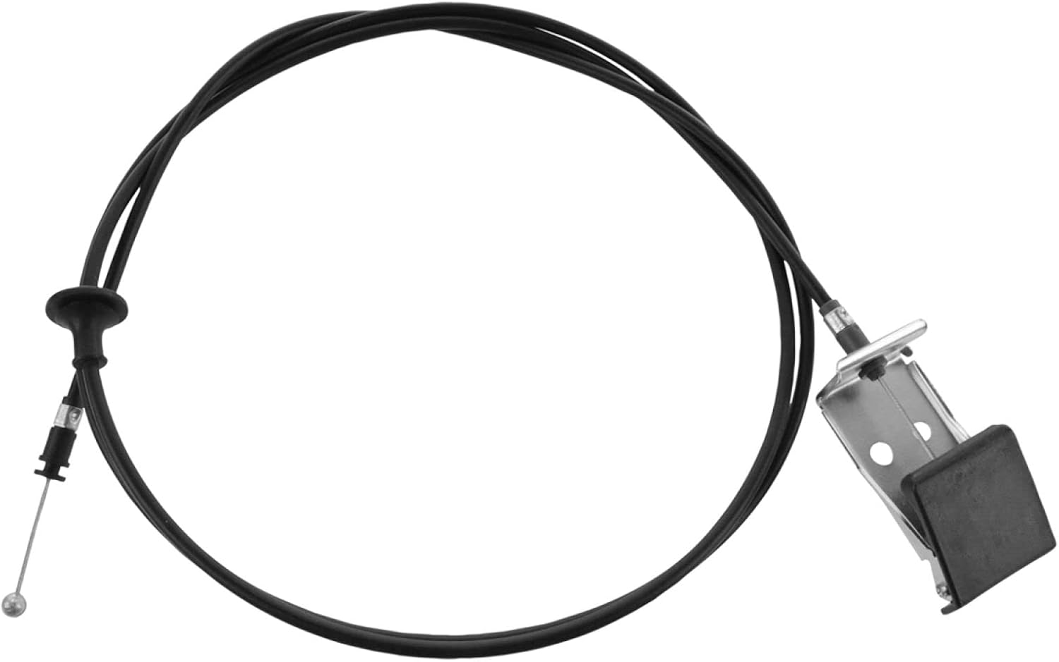 TRQ Hood Release Cable Compatible with 2004-2012 GMC Canyon 2004-2012 Chevrolet Colorado 2006-2010 Hummer H3 2009-2010 Hummer H3T