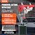 VEVOR Electric Hoist, 2200 lbs 120V Electric Winch with 328 ft Wireless & 14 ft Wired Remote Control, 40 ft Single Cable Lifting Height, Single/Double Slings, Lift Hoist for Garage Warehouse Factory