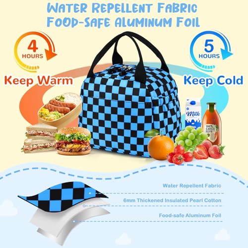 Image of CAMTOP Boys Lunch Box Kids Insulated Lunch Bag Kids Cute Lunchbox for Boys Loncheras Para Ninos