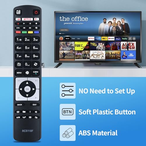 GOUYESHO Suitable for Hitachi TV RC5118F Remote Control - Image 4