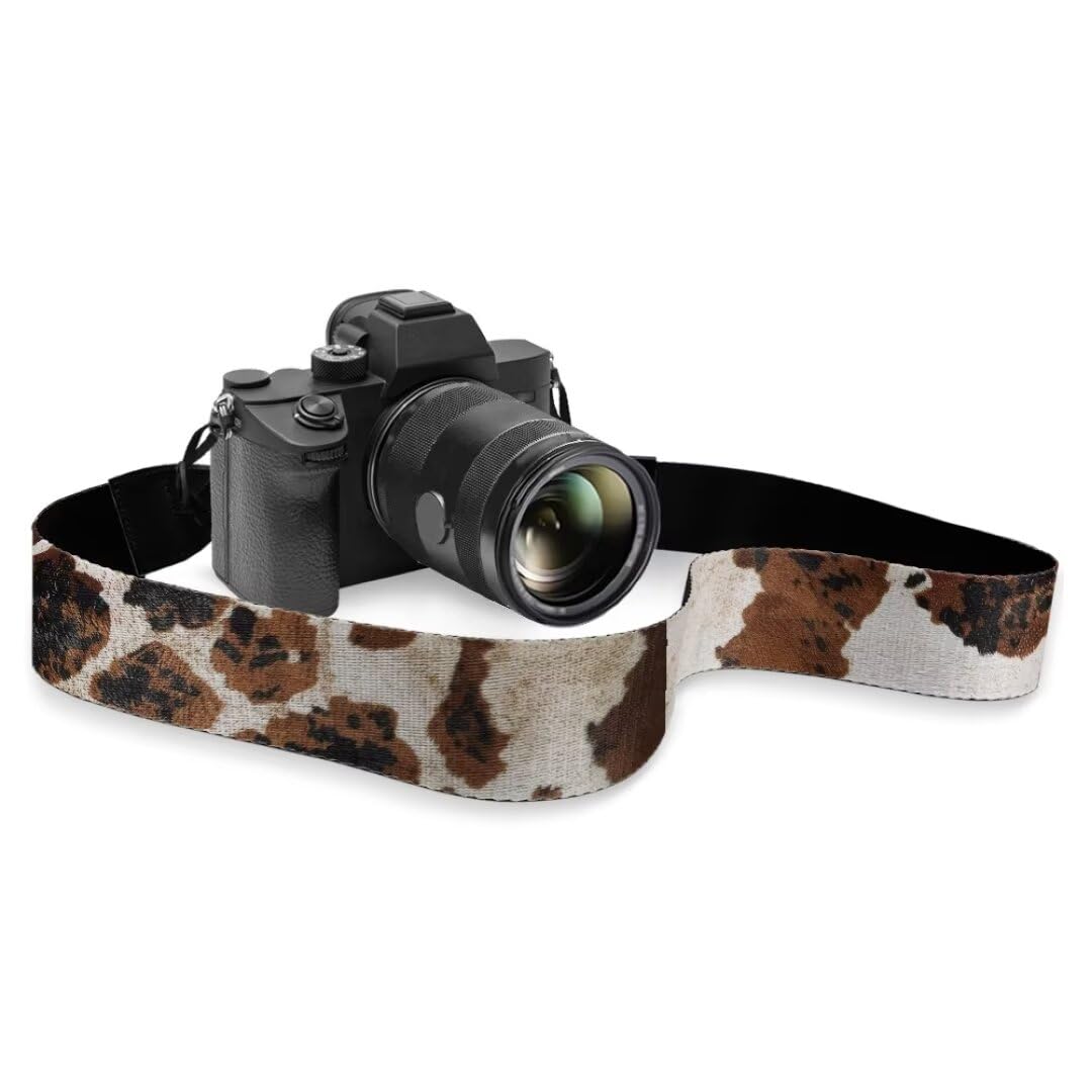 Coldinair Black Adjustable Camera Strap Universal Neck & Shoulder Soft Padded Strap for All DSLR Cameras,Binoculars