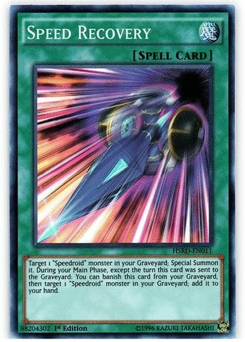YU-GI-OH! - Recuperación de velocidad (HSRD-EN011) - Pilotos de alta velocidad - 1ª edición - Super Rare