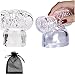Massager Attachments, Massage Attachment Accessories Attachments Accessory Silicone (Clear/2 Pcs)
