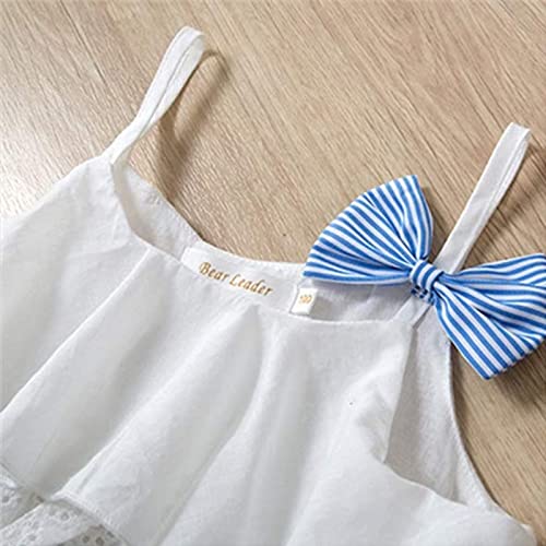 Image of Hipea Toddler Baby Girl Outfits Flower Tops Sleeveless Vest Shorts Headband Summer Clothes Set