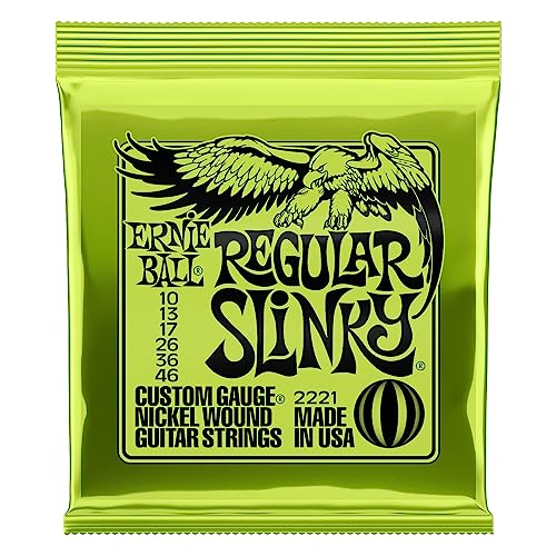 Ernie Ball Regular Slinky - Cuerdas para guitarra eléctrica,