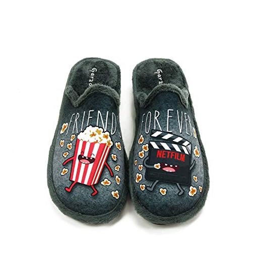 Garzon - Zapatilla CASA P368.246 para: Hombre Color: Gris Talla: 41