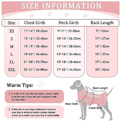 ALAGIRLS Maglione per cani per gatti