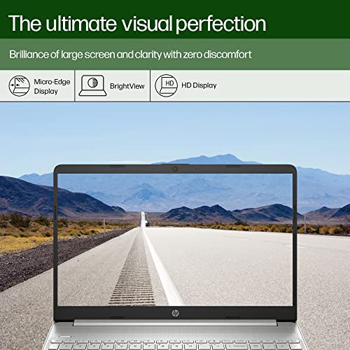 HP Laptop 15s, AMD Athlon Silver 3050U, 15.6 inch(39.6cm) HD Laptop(8GB RAM,512GB SSD,AMD Radeon Graphics,Dual Speakers,Numeric Keypad,Win 11,MSO 21,Natural Silver,1.69 kg) 15s-ey1509AU - Image 4