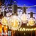 Produktbild ZOTOYI 30M Lichterkette Außen Glühbirnen, G40 50 Birnen 2 Ersatzbirnen Outdoor Lichterketten Glühbirnen IP65 Wasserdicht Lichterkette für Garten,Terrasse,Bäume,Hof, Patio,Party